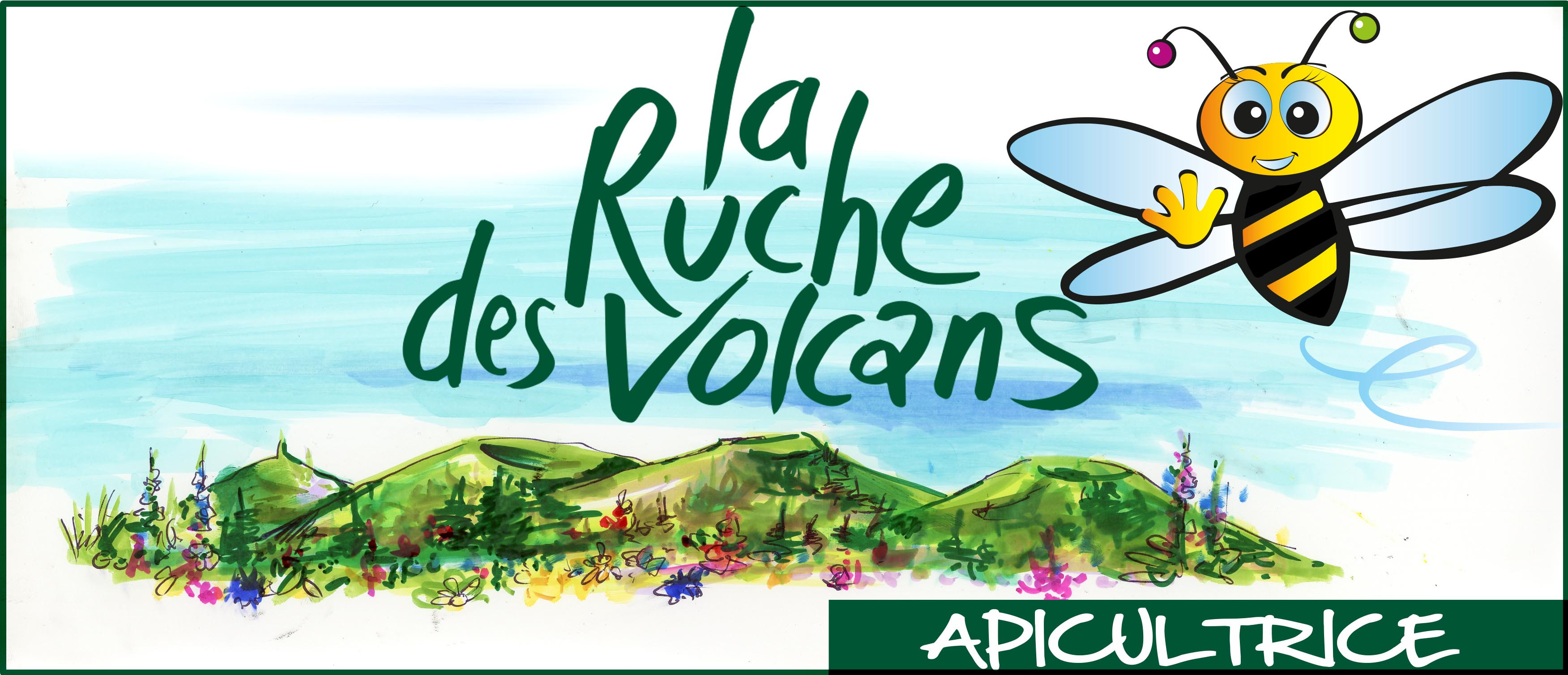 la ruche des volcans logo